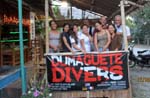 the fabulous people of Dumaguete Divers and Dauin Divers Cafe - Rowela, Cathleen, the twins Janice and Daria,  Uncle Bean, Cathy and Neil, Tuyen and myself