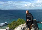 New Year at the viewpoint of Cabugao Gamay Island, Gigantes Island