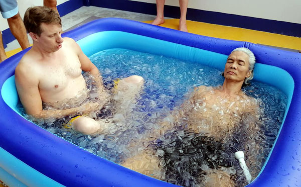 The Wim Hof Ice Bath