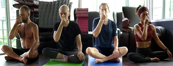 Antara Kumbhaka on Nadi Shodan Pranayama: Yogic Breath-Hold on the Inhale