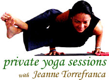 private yoga classes with Jeanne Torrefranca, Cebu