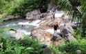 Splashing on Pulangbato Falls with Cuernos de Negros