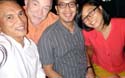 at Jim Ward's birthday bash at Tiannamen Resto with Paul and Pia