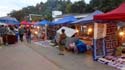 before sundown, it gets busy for the night market