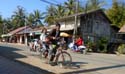 biking around Luang Prabang with Tuyen