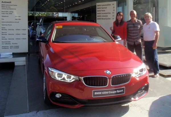 Test Driving the 420D BMW Coupe