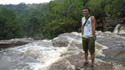at the Popokvil Waterfall. I was on top of the waterfall, so it wasn't possible to see the entire falls
