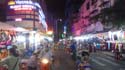 night market beside Saigon's popular Ben Thanh Market