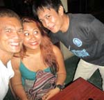 with Vehm and Ian at the Historia Bar and Resto for Blues night