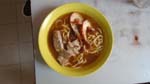 occasionally, I would breach my SG$3 meal threshold and indulge in something like a shrimp noodle soup - hey, life is short!