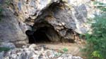 a shallow cave near the Langub port