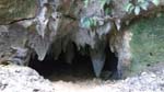 closer view of the cave mouth