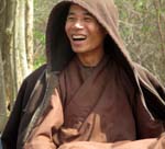 happy monk