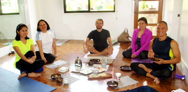 Conducting a Half-Day Yoga, Pranayama and Meditation Workshop in Makati