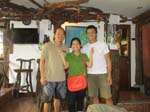 with Al Linsangan at his Calamianes Expeditions office in Coron Town