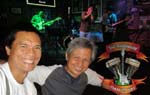with Ferd at The Roadhouse for the Ian Lofamia Band