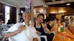 bonding time with Eunice at Seniman Cafe