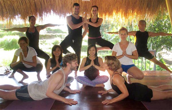 Yoga with Sasha Lang at the Ubud Yoga House