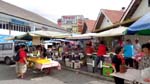 busy market scene in Brinchang