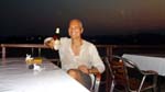 enjoying my Beerlao by the Mekong River in Huay-Xai, Laos. As a lone traveler, I generate my own excitement. I can't be reliant on people, places or events to excite me