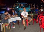 having my outdoor street dinner along Roxas Street. An hour later, a bomb exploded on the other end