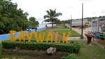 the Baywalk where promenaders stroll for open space and sea breeze