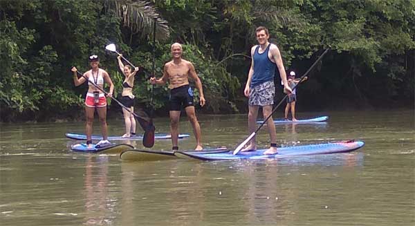 Loboc River Cruise on a Stand-Up Paddle