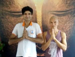 Vinyasa Yoga with Dipendra at the Mandala Yoga Studio and Spa, Kathmandu
