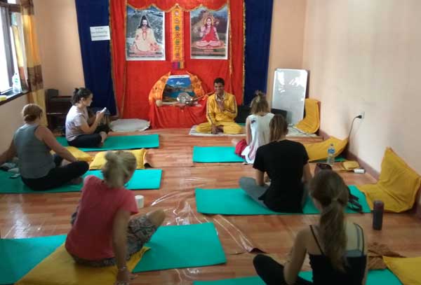 Hatha Yoga with Madhab Prasad Dhakal at Sawar Yoga Studio, Kathmandu