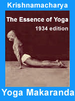 Yoga Makaranda by Tirumalai Krishnamacharya