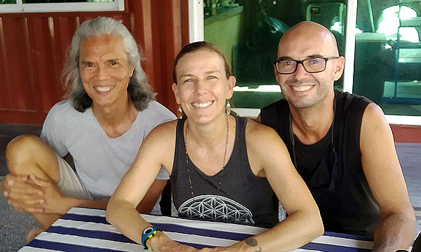 with Alan and Nicola in Chiang Mai