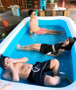Icebath 2 at Hostel 7 Cebu