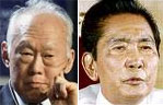 Lee Kuan Yew and Ferdinand Marcos